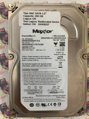 Hard disk usato sata - hard,