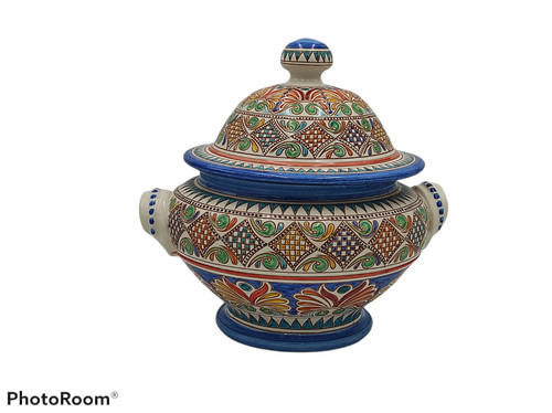 Zuppiera ceramica pezzo - zuppiera, in
