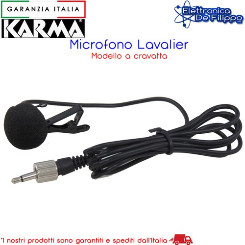 Microfono lavalier karma - microfono, dmc