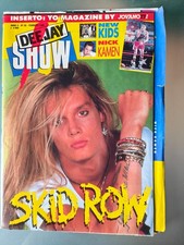 DEEJAY SHOW N 29 FEBBRAIO 1990 SKID ROW BILLY IDOL SIMPLE MINDS BELINDA CARLISE