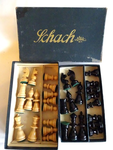 Scacchi anni figure legno - scacchi, 50