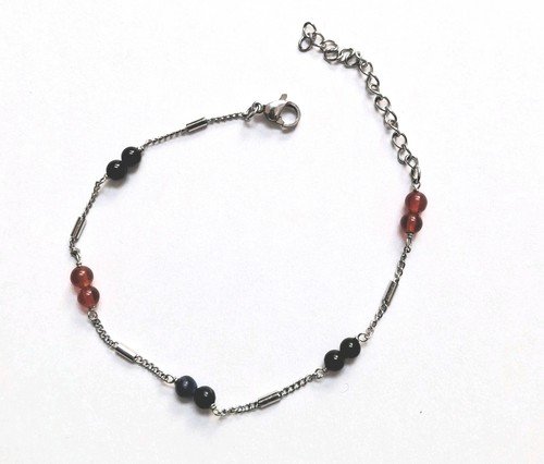 Bracciale acciaio con - bracciale,