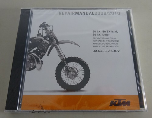 Manuale officina ktm - 50, sx
