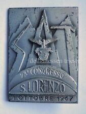 CAI S. LORENZO 1967 ALPINISMO ROCCIA montasgna SCI SKI vecchia spilla pin 