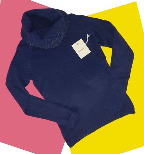 Maglione donna liscio verde