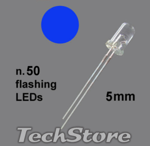 Led blu 5mm alta - led,