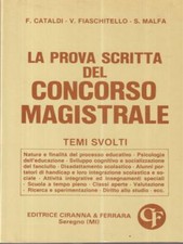 LA PROVA SCRITTA DEL CONCORSO