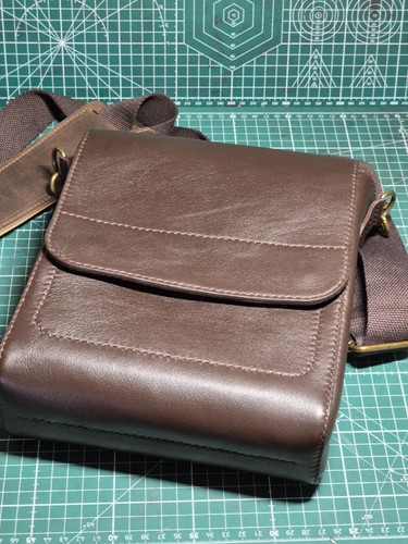 Borsa tracolla vera pelle - borsa, in