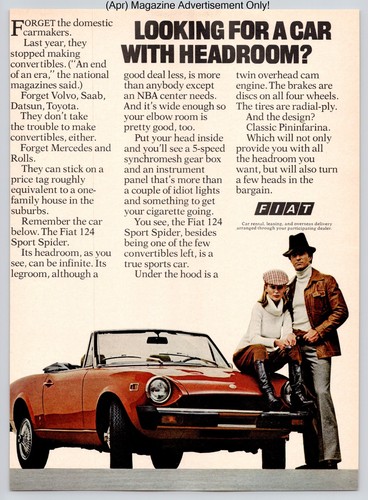 Fiat 124 sport spider - sport, cabrio