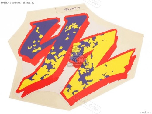 Emblema serbatoio yamaha yz80 - emblema,