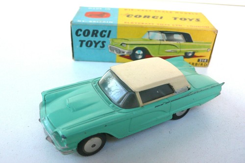 Corgi toys ford thunderbird - toys,