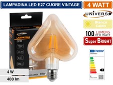 LAMPADINA LED VINTAGE A FORMA