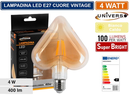 Lampadina led vintage forma - led,