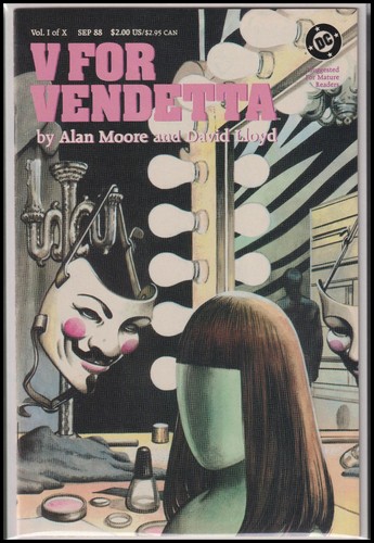 Per vendetta dc comics - vendetta, (dc