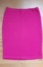 Gonna a Tubino donna size 44 fucsia Lana lycra new!  Made in Italy