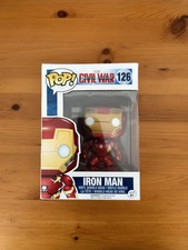 Funko Pop! Marvel Civil War Iron Man Bobble 126