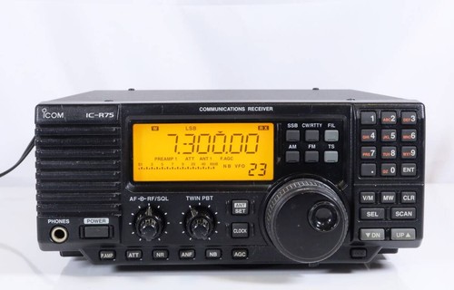 Ricevitore icom r75 - ricevitore, ic-r75