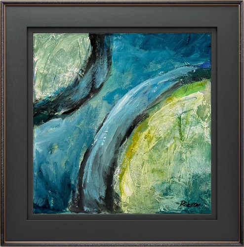 Quadro astratto acrilico - , 12x12