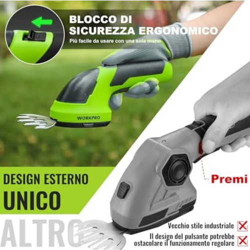 Forbici batteria in - a,