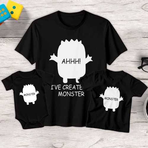 Shirt maglietta monster uomo - maglietta,