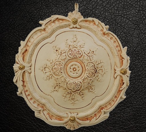 Rosone gesso decorato - in,