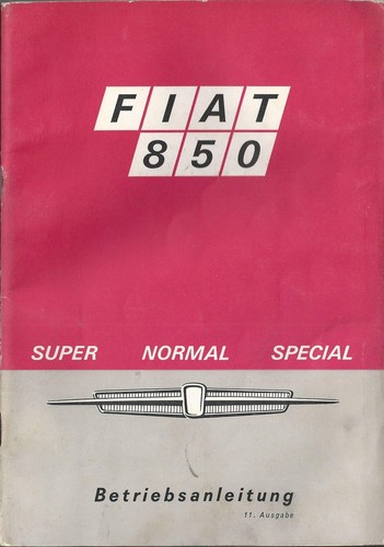 Fiat 850 super normal special - fiat,