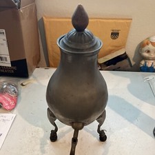 Antique Dutch Pewter Chocolate