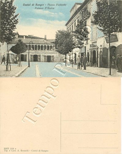 Cartolina castel sangro - di,