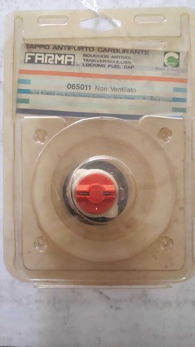 Tappo antifurto carburante - tappo,