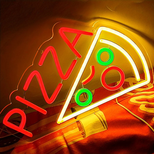 Insegna neon pizza per - insegna,