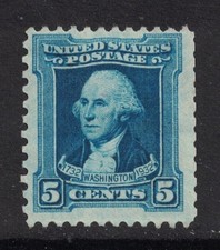 Scott 710 - MH - 5c Washington