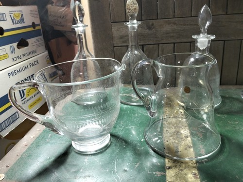 Set vintage cristallo boemia - vintage,