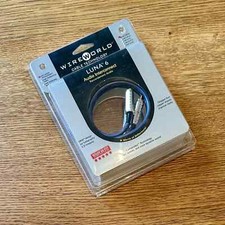 WIREWORLD LUNA 8 RCA 0.5mt RCA AUDIO INTERCONNECT CABLE CAVI DI SEGNALE