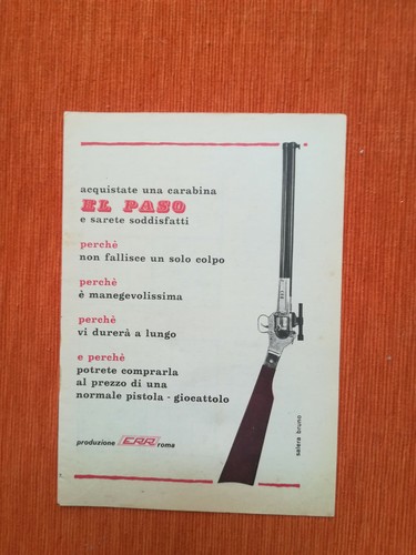 Pubblicita originale - originale,