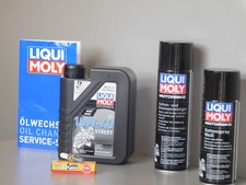 Manutenzione Set Honda CBR 125 Olio Candela Catena Servizio Ispezione Cambio