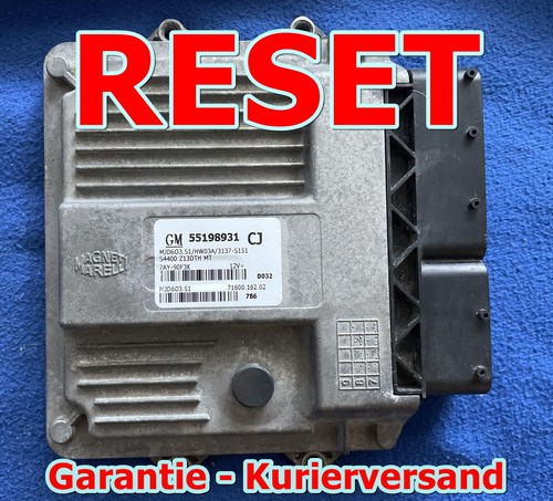 Reset ecu corsa 3 cdti - 1.3,