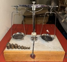 Bilancia vintage di precisione da orefice