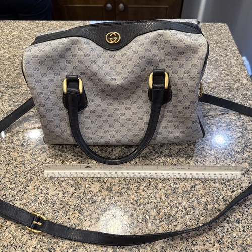 Vintage 1980 gray gucci - gray,