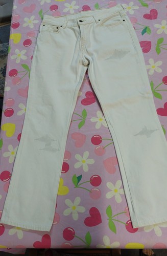Jeans bianchi uomo ragazzo - jeans,