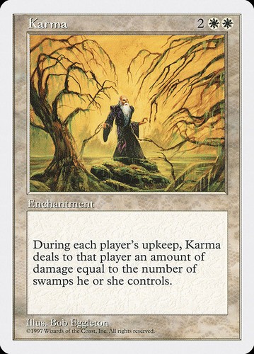 Mtg karma 5ed - inglese, quasi