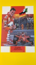 ANTQ4725 Stampa Schumacher vincitore Ferrari F399