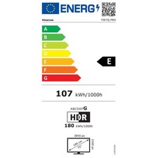 Smart TV Hisense 75E7Q PRO 75"