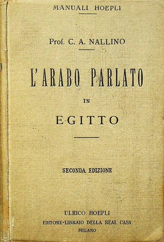 Arabo parlato egitto - in,