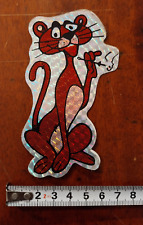 Pantera Rosa Adesivo Prismatico Vintage Anni 80