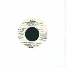 DISCO 45 GIRI    VARIOUS ‎– UNTITLED      DURIUM / DECCA  ‎– EP. J.B. 3338
