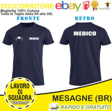 T-shirt Maglietta MEDICO Reparto Ospedale Dottore Specialista Chirurgia Medicina