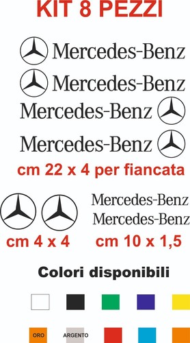 Adesivi mercedes vinile - mercedes,