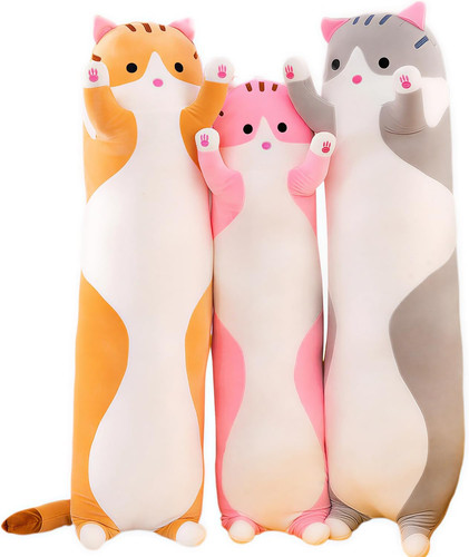Lungo gatto peluche cuscino - lungo,