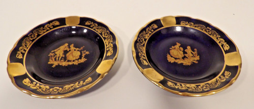 Set limoges french - 2, cobalt