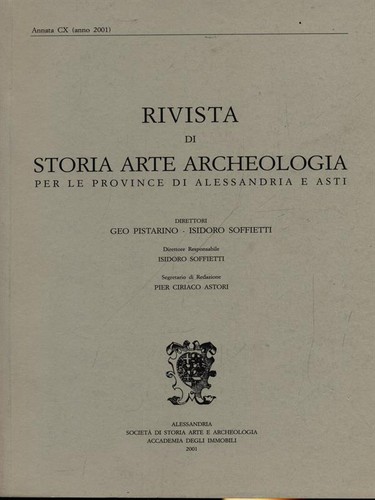 Rivista storia arte - di,